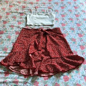 This is a brand new Shein two piece in size medium.